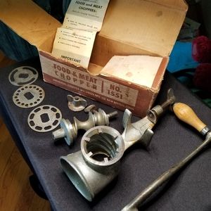 Union Manufacturing Co Food and Meat Chopper